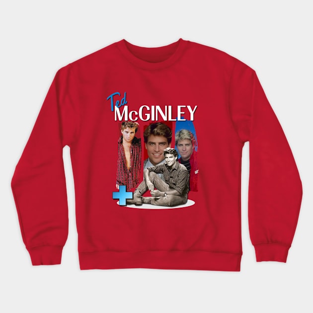 Ted McGinley Crewneck Sweatshirt by David Hurd Designs